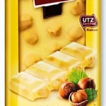 Шоколад білий Nut Fin Carre з цільним лісовим горіхом Німеччина 100 г