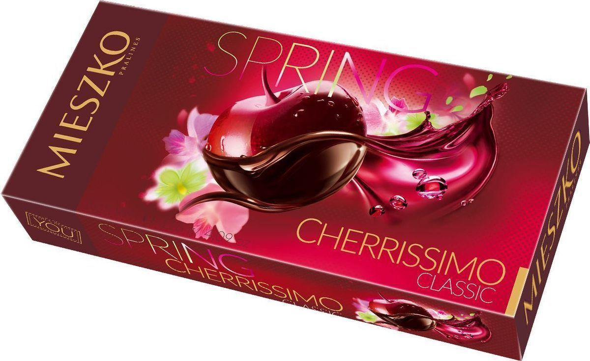 Цукерки шоколадні Вишня з лікером Mieszko Cherrissimo Classic 142 г