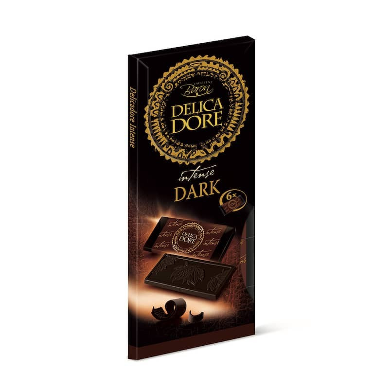 Шоколад чорний 70% какао Delicadore Intense Baron (6х21г) 126 г Польща