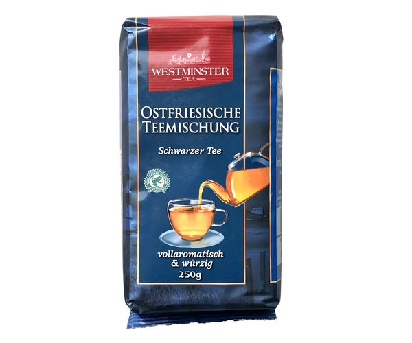 Чай чорний середньолистовий Westminster Ostfriesische Teemischung Tea 250г Німеччина