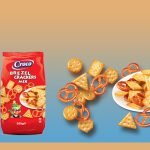 Асорті крекерів і кренделів Croco Brezel Crackers Mix 250 г Румунія