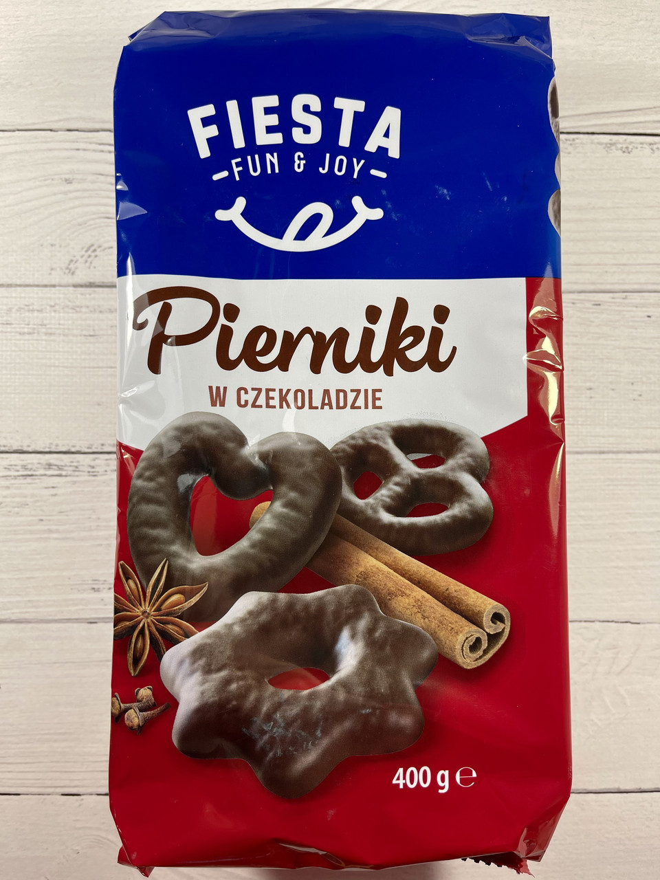 Пряники в темному шоколаді Fiesta Pierniki 400 г Польща