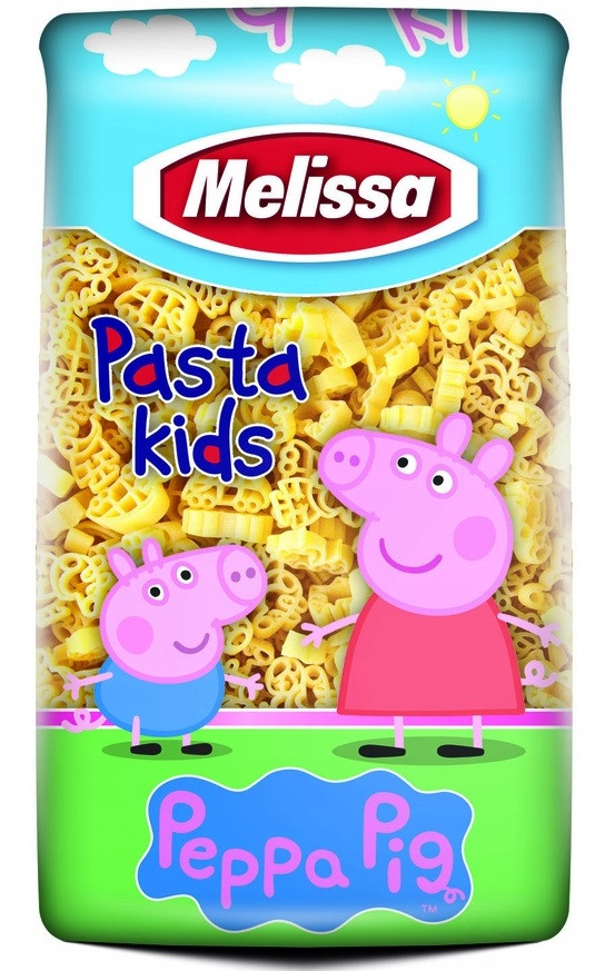Макаронні вироби (паста) "СВИНКА ПЕПА" Melіssa Pasta Kids 500 г Греція