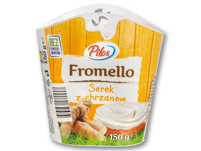 Сир-крем сирний БЕЗ КОНСЕРВАНТІВ (сирне намазка) з хроном Pilos Fromello Польща 150 г