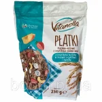 Мюслі Рисово-пшеничні з йогуртовими пластівцями та фруктами Vitanella PΔatki z ry ⁇ u i peÄnego Польща 250г