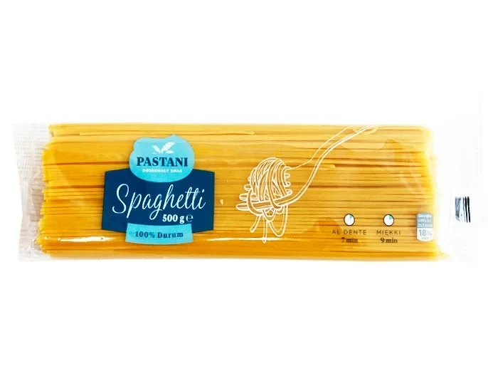 Макаронні вироби Pastani Spaghetti (Спагеті) 500г Польща