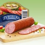 Ковбаса зі свинини (Ветчинно-рублена) Pikok Живецька Zywiecka Kielbasa Wedlin 286 г Польща