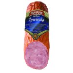 Ковбаса зі свинини (Ветчинно-рублена) Живецька Zywiecka Kielbasa Wedlin 600 г Польща