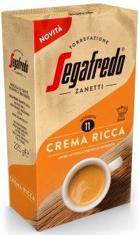 Кава мелена Segafredo Crema Ricca 225 г Італія
