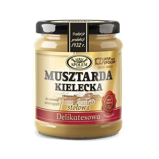 Гірчиця Делікатесна Spolem Musztarda Kielecka Delikatesowa 190 г Польща