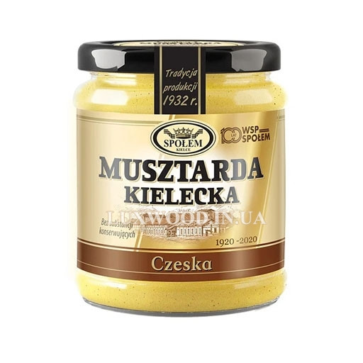 Гірчиця Чеська Spolem Musztarda Kielecka Czeska 190 г Польща