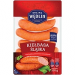 Ковбаса свиняча Kraina Wedlin Kielbasa Slaska — Сілезька, 550 г Польща