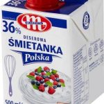 Вершки (Десертний крем) 36% Mlekovita Deserowa smietanka 500 мл Польща