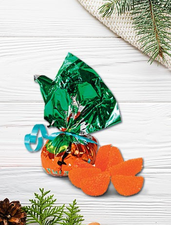 Мармеладні часточки зі смаком апельсина 1шт (55г)