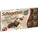 Шоколад молочний з Какао - Білої нугою Schogetten Cocoa White Nougat Німеччина 100г