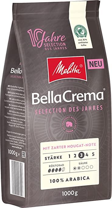 Кава в зернах Melitta Bella Crema Selection des Jahres 100% Арабіка 1кг Німеччина
