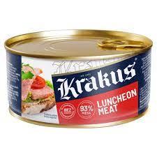 Паштет свинячий Krakus Luncheon meat 94% м'яса 300 г Польща