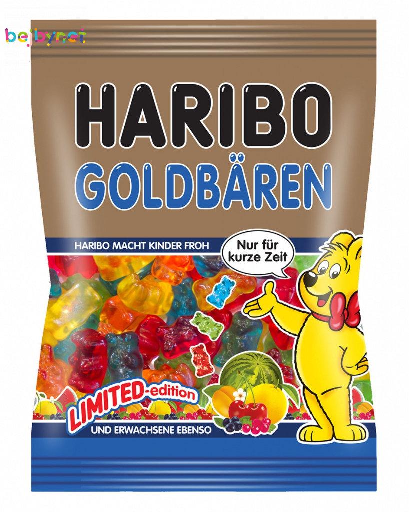 Желейні цукерки Золотий ведмедик Goldbären Haribo 250г Німеччина