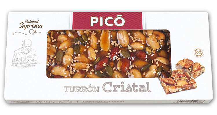 Туррон з горіхами PICO Turron CRISTAL 150 г Іспанія