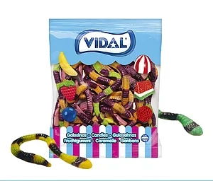 Желейні цукерки БЕЗ ГЛЮТЕНУ Анаконди Vidal Anacondas1 кг Іспанія