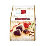 Міні-Пряники серця в темному шоколаді з фруктовою начинкою Favorina Німеччина 300г