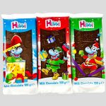 Шоколад молочний Різдво Hibbi Польща 100 г