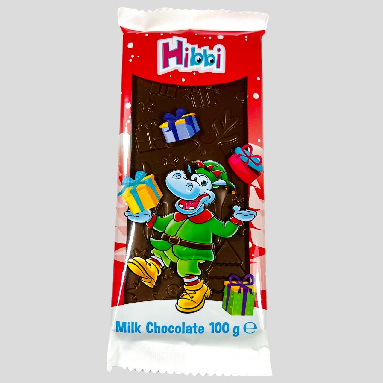 Шоколад молочний Різдво Hibbi Польща 100 г