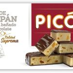 Туррон Марципанова нуга з апельсином у шоколаді Pico Mazapan a la Naranja banado al Chocolate 200 г Іспанія
