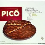 Шоколадний торт (туррон) БЕЗ ГЛЮТЕНУ з мигдалем Pico" Torta de Chocolate con Leche y Almendras 200г Іспанія