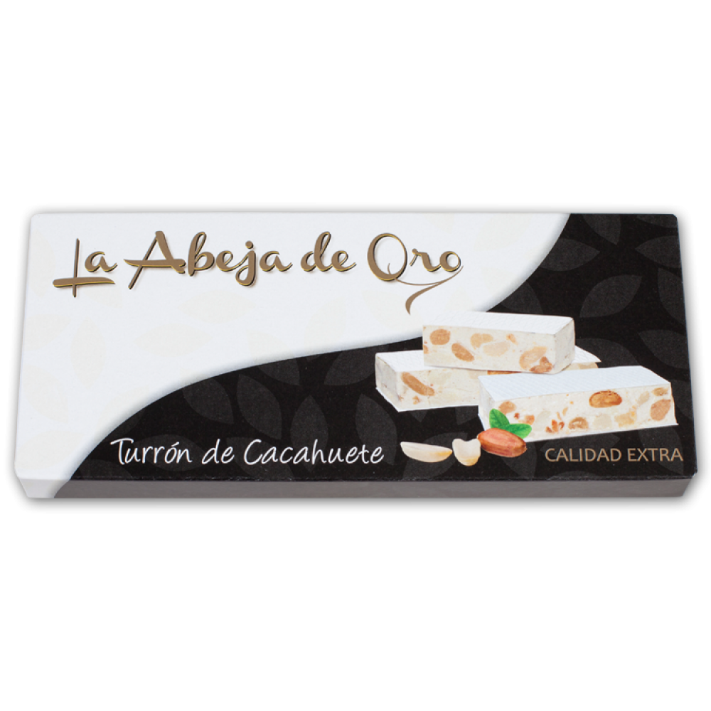 Туррон (Нуга) Арахісова La Abeja de Oro Turron Blando de Cacahuete 200 г Іспанія