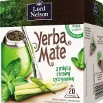 Чай зі смаком Алое і Граната Lord Nelson Yerba Mate o smaku Aloesowym ze Granatu 20пакет. Польща