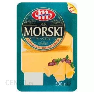Сир слайсами Mlekovita Morski 500 г Польща