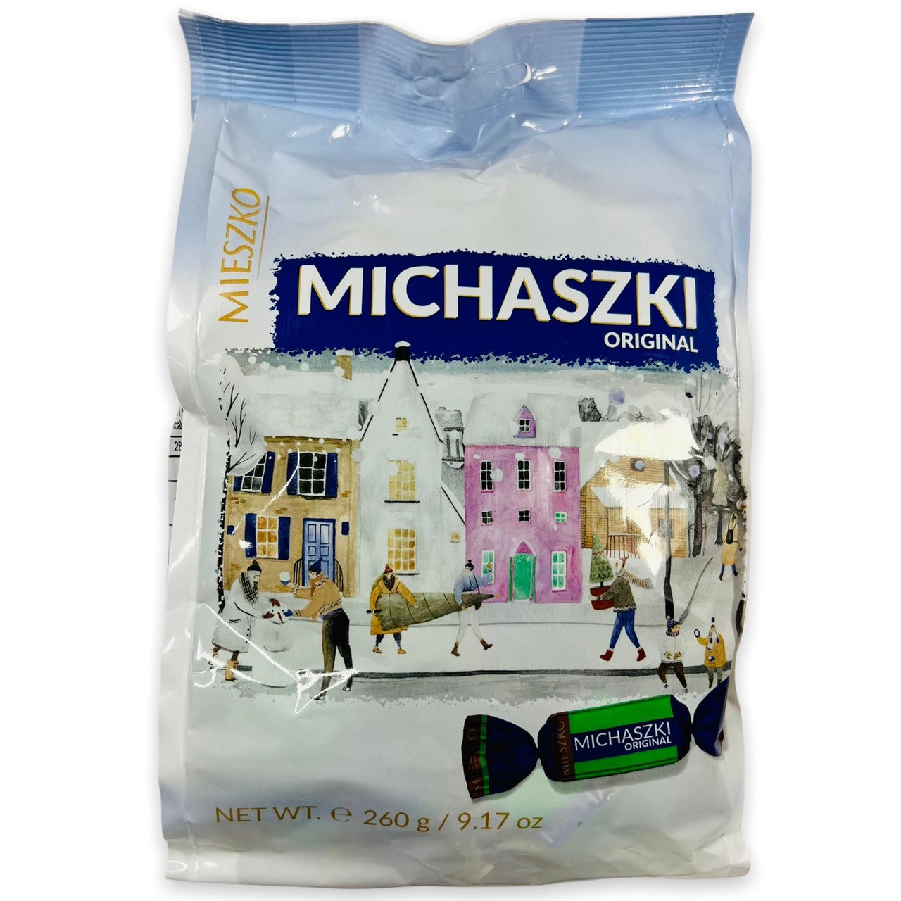 Цукерки шоколадні з арахісом Mieszko Michaszki Original 260 г Польща