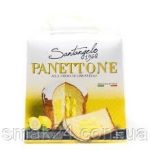 Подарунковий набір "Солодкі побажання" PANETTONE alla crema di rosa 908г + Blu Moscato 750мл Італія