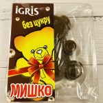 Мармелад БЕЗ САХАРА зі смаком шоколаду "Ведмедик" IGRIS 100 г