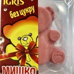 Мармелад БЕЗ ЦУКРУ зі смаком Шоколаду "Мишко" IGRIS 100г