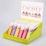 Шоколад молочний з кремом з лісового горіха Cachet Hazelnut 75г Бельгія