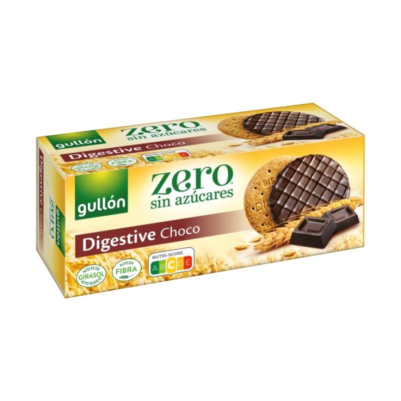 Печиво БЕЗ САХАРА із шоколадом Gullon Digestive chocolate Zero Іспанія 270г