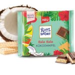 Шоколад Кокосова вафля Ritter Sport Hula Hula Kokoswaffel 100г Німеччина