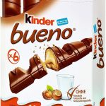 Шоколадний батончик Kinder Bueno (6 шт + 2 шт.) 172 г Німеччина