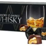 Шоколадні цукерки лікер Віскі Mieszko Whisky 180г Польща