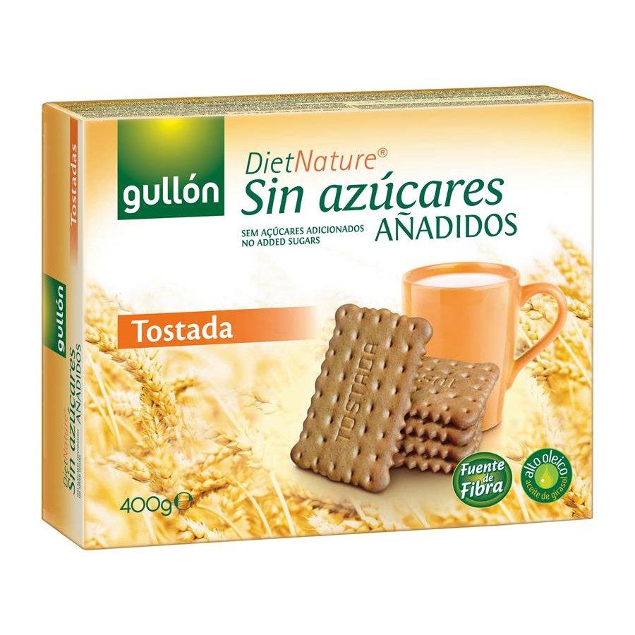Печиво БЕЗ САХАРА Tostada Gullon Diet Nature Іспанія 400 г