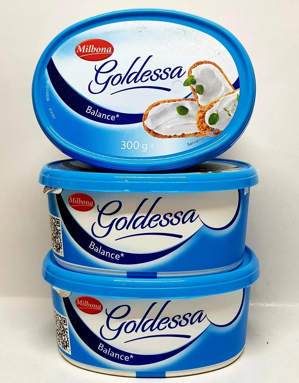 Вершковий крем-сир Milbona Goldessa Balance 300 г