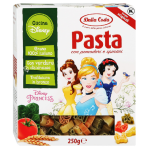 Макарони з томатом і шпинатом "Принцеси" Dalla Costa Disney Princess Італія, 250 г