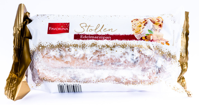 Різдвяний штолен із марципаном Favorina Storlen Edelmarzipan Німеччина 1кг