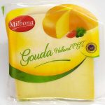 Сир Гауда 4 тижні витримки БЕЗ ЛАКТОЗИ Milbona 450 г Німеччина