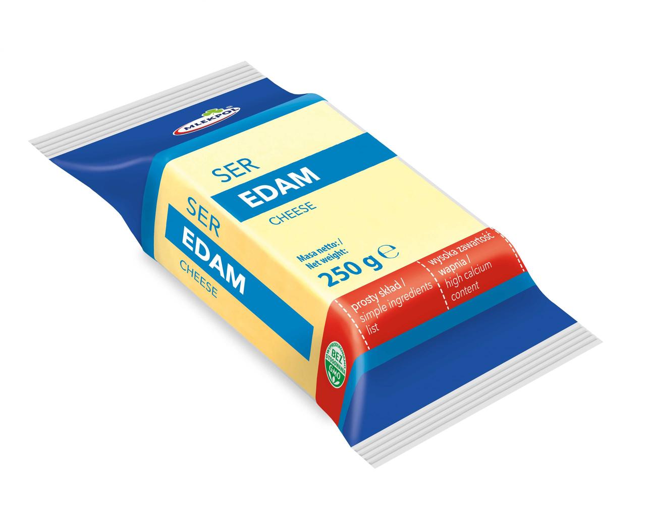 Сир Mlekpol Edam 250 г Польща