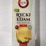 Сир слайсами БЕЗ ЛАКТОЗИ, БЕЗ КОНСЕВАНІВ Rycki Edam Exclusive 800 г Польща