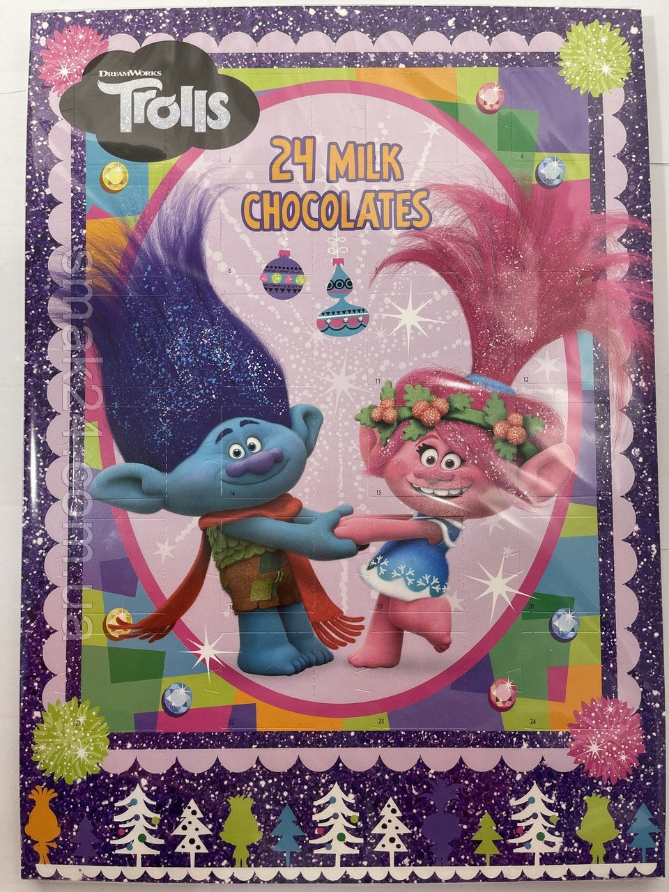Адвент - календар шоколадний Trolls Німеччина 75г