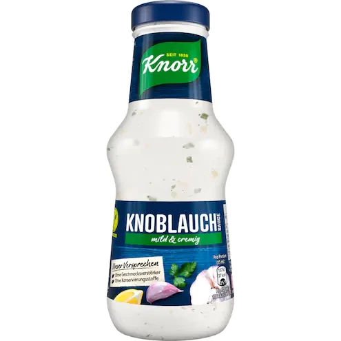 Соус Часниковий Knorr Knoblauch Sauce VEGAN 250 Німеччина